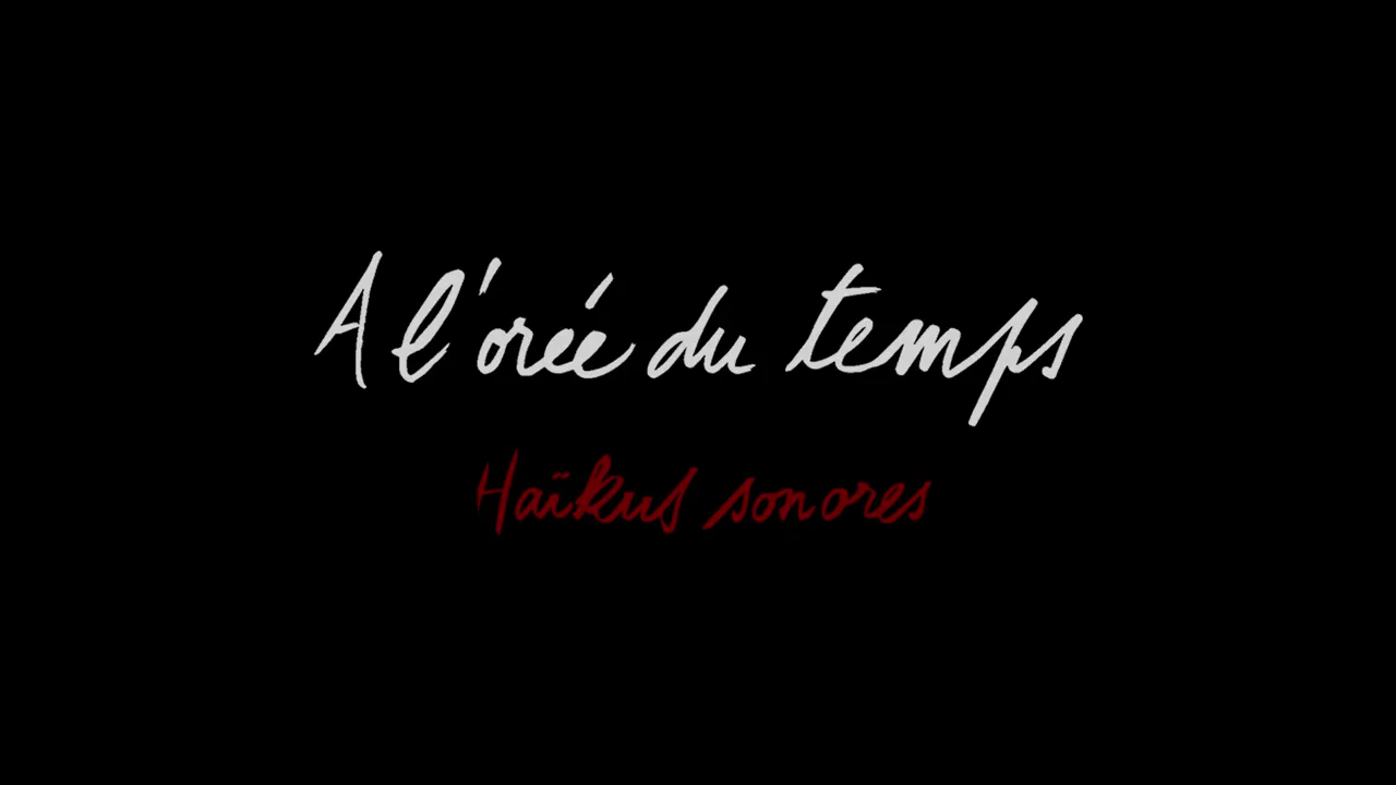 À l’orée du temps